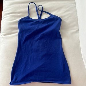 Lululemon royal blue racer back tank